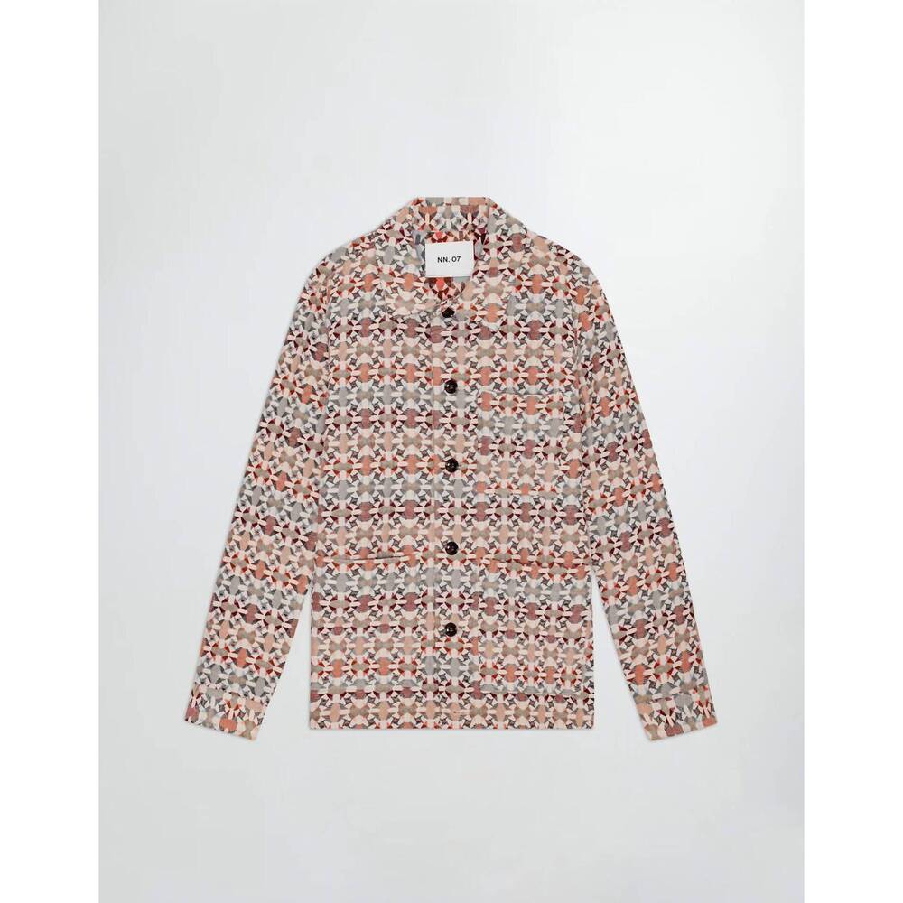 NEW NN07 olav casual jacket in stone khaki